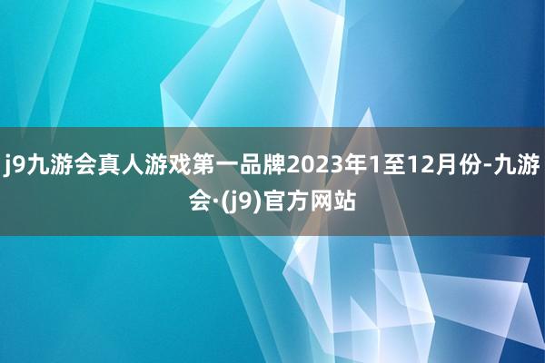 j9九游会真人游戏第一品牌2023年1至12月份-九游会·(j9)官方网站